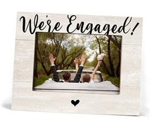 Engagement Gifts for Couples, Engagement Picture Frame, We've Cream-Coloured