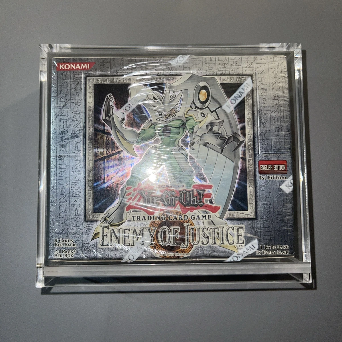 遊戯王 ENEMY OF JUSTICE Yugioh Enemy of Justice 1st Edition Booster Box Factory Sealed | eBay