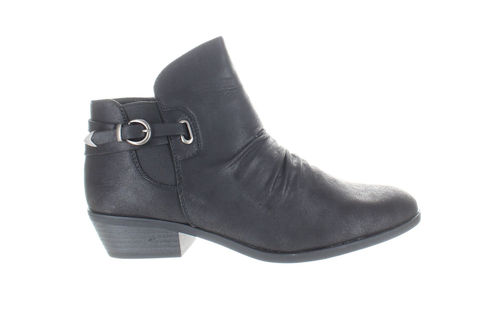 Women's Black Chelsea Boots by Global Win - Size 8.5 (7356561)