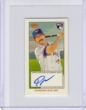 Davis Schneider 2024 Topps 206 T206  Rookie Auto Toronto Blue Jays RC SP