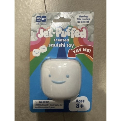 #ad JET PUFFED MARSHMALLOW Squishy SUPER SOFT Squishi SCENTED Squeeze Toy $13.50