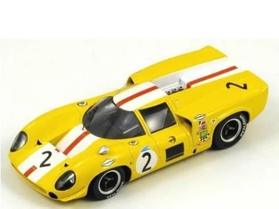 Spark S1465 1/43 Lola T70 MK3 #2 6th Marques Éclos Boac 500 1968 Modèle Voiture - Photo 1/4