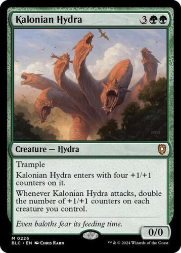 Kalonian Hydra: Commander: Bloomburrow - MTG NM - Picture 1 of 1