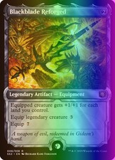 MTG Blackblade Reforged (8/8) Signature Spellbook 2 Gideon LP FOIL