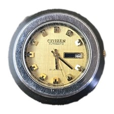 Citizen 61-0135 Helmet Head Automatic Mens Watch *Case Only* Works GN-4-S