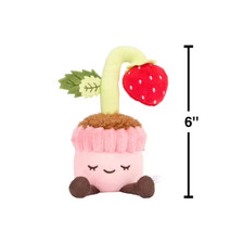 Russ Berrie Green House 6 inch Recycled Strawberry Plant Plush Toy