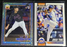 2026 Topps Series 1 - Jonah Tong Lot, RC Base & 1991 Topps Chrome Mojo Refractor