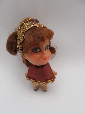 Vintage Liddle Kiddles Kleo Kola Redhead Doll Mattel
