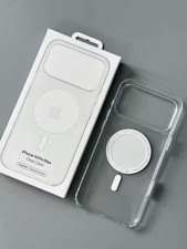 For iPhone 18 Pro Max 17 16 15 14 13 Original  Clear Magnetic Case Magsafe Cover