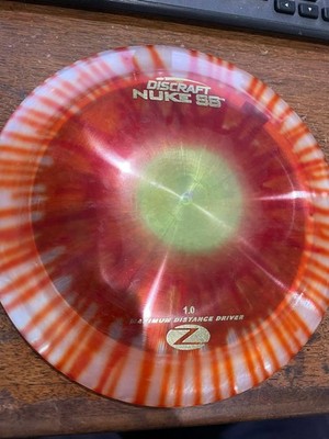 DISCRAFT Z LINE TIE DYE NUKE SS DISC GOLF DISTANCE DRIVER 172G @ LSDISCS