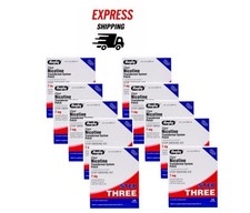 10 PACKS Rugby Clear Nicotine Transdermal System Patch Step 3- 7mg- 14 Count