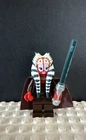Lego Star Wars Shaak Ti Jedi Minifigure Sw0309 7931 With Cape And Lightsaber VGC