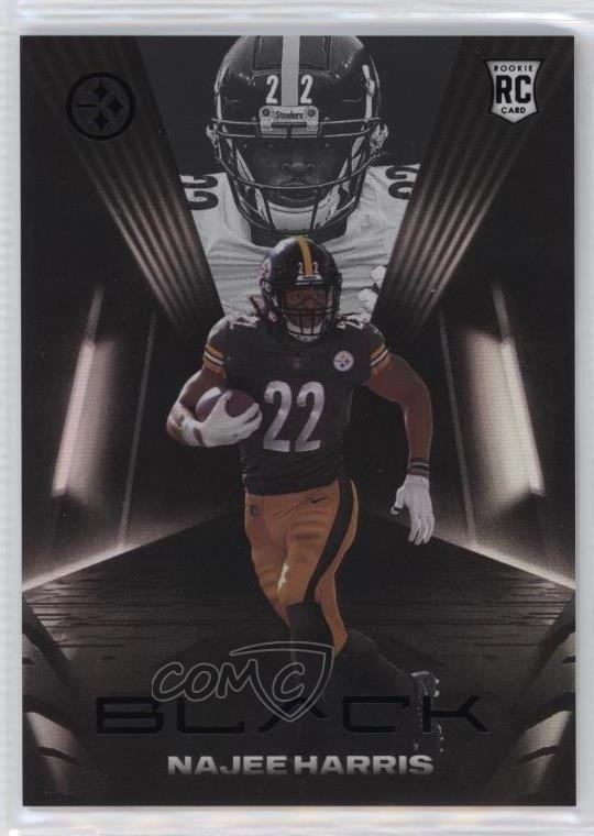 2021 Panini Black Rookies Najee Harris #109 12yh