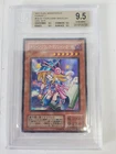 Toon Dark Magician Girl Secret Japanese Yu-Gi-Oh DM6 Expert 2 BGS 9.5 Quad