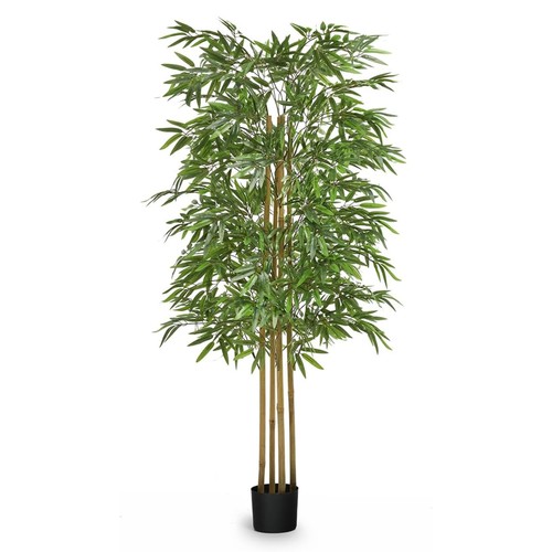 Maia Shop Artificial Bamboo Tree 5ft Tall Tropical Home Decoration, 60 In (Used)