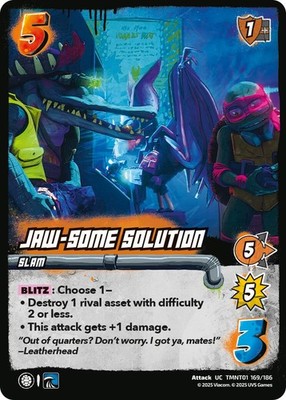 Jaw-some Solution - TMNT01 169/186 - Teenage Mutant Ninja Turtles - NM