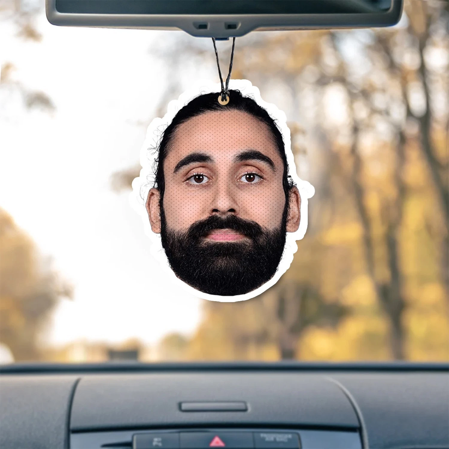 Goga Bitadze Unscented Hanging Car Air Freshener Freshie