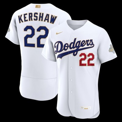 Nike Los Angeles Dodgers Clayton Kershaw #22 2026 Gold Collection