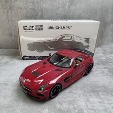 MINICHAMPS 1/18 Mercedes AMG SLS alloy car model Mercedes SLS car model