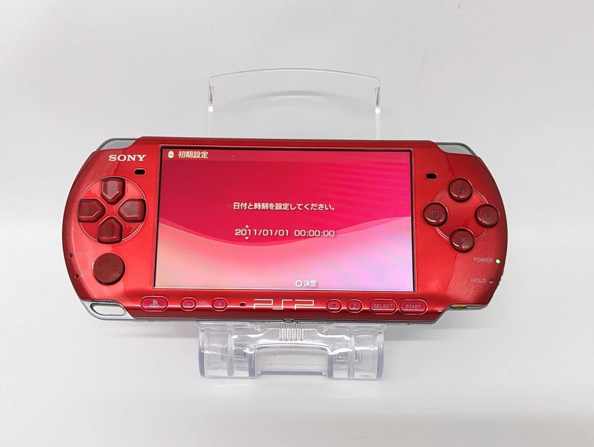 値下げ！  PSP3000 PSP-3000 SPIRITED GREEN Console Japan - With Defects GE1576 | eBay