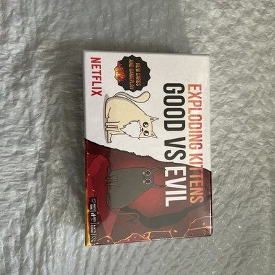 Exploding Kittens: Good Vs. Evil Card Game Party game (NEW SEALED)