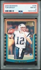 2000 BOWMAN #236 TOM BRADY ROOKIE RC PSA 8