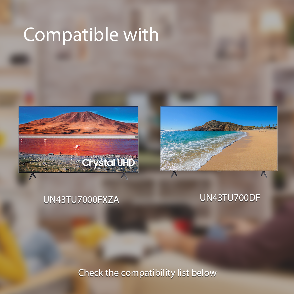 Original Samsung TV Stands For UN43TU7000F UN43TU700DF Does Not Require