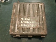 CASSETTA MILITARE STAGNA ORIGINALE EI PORTA MUNIZIONI MILITARIA