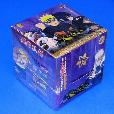 Premium Naruto Trading Card Booster Box NR22 Purple TCG CCG