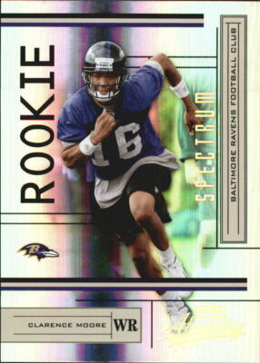 B2392- 2004 Absolute Memorabilia #187 Clarence Moore RC Auto /750 Rookie NM-MT