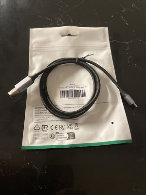 UGREEN USB B auf USB C Druckerkabel Typ B 2.0 Stecker geflochten Datenkabel