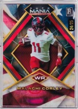 2024 WILD CARD Auto Mania HOLO-LUX MALACHI CORLEY RC 1/1 Diamond USA Flag