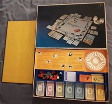 Vintage Monopoly 40th Anniversary Edition 1974 Parker Brothers