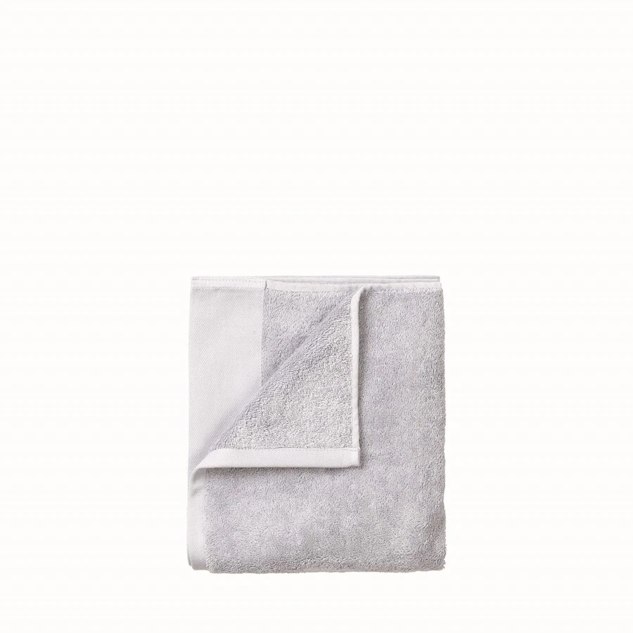 Blomus Riva 2 Pc Organic Terry Cloth Hand Towel (Light Grey) - 69241