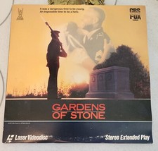 Gardens of Stone  James Caan  Anjelica Huston  James Earl Jones  Laserdisc