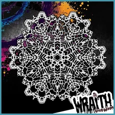 Mandala #1 - Reusable Airbrush Stencil Template