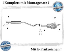 Auspuffanlage für Opel Astra G Caravan 1.4 1.6 55/66KW Kombi Auspuff Montagesatz