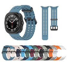 Soft Breathable Silicone Replacement Band for Samsung Galaxy Watch 7 Ultra 47mm