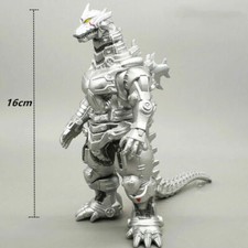 Mechagodzilla King Godzilla Machine Dragon Silver Monster Model Figures Kids Toy