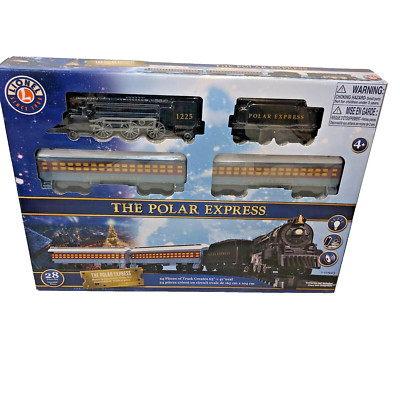 Lionel The Polar Express Battery Operated Train Set 28pc w/ Sounds 7-11925 New