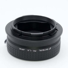 Rayqual Lens Mount Adapter for PENTAX K Lenses to Leica L Mount PK-LA made in JP