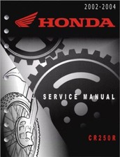 Manuale Officina Service Manual Honda CR 250 2002 2004 [ENG]