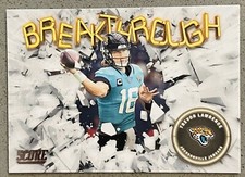 2022 Panini Score Football NFL #B14 Trevor Lawrence Breakthrough Insert Jaguars