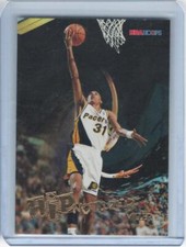 Reggie Miller 1996-97 Hoops #H9 Hipnotized Indiana Pacers