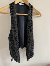 Day Birger Et Mikkelsen Waist Coat With Heavy Metal Loops Silk Size 40 / M