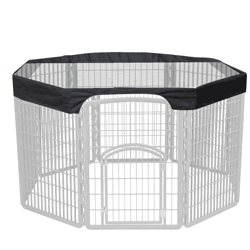 dog play yard with top