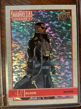 2021-22 Upper Deck Marvel Annual Blade #10 Silver Sparkle SPM