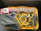New ListingGI Joe Action Soldier 1964 Machine Gun Emplacement Set BOX  1965 pin head Figure