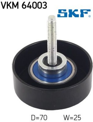 SKF VKM64003 Umlenk-/Führungsrolle für Keilrippenriemen Umlenkrolle für Mazda 