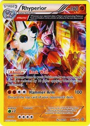 Rhyperior 77/160 Primal Clash Holo Rare